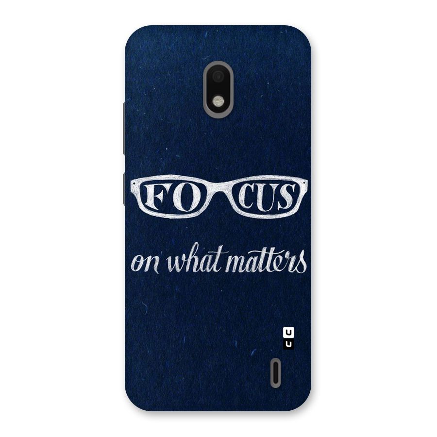 Focus Matters Back Case for Nokia 2.2