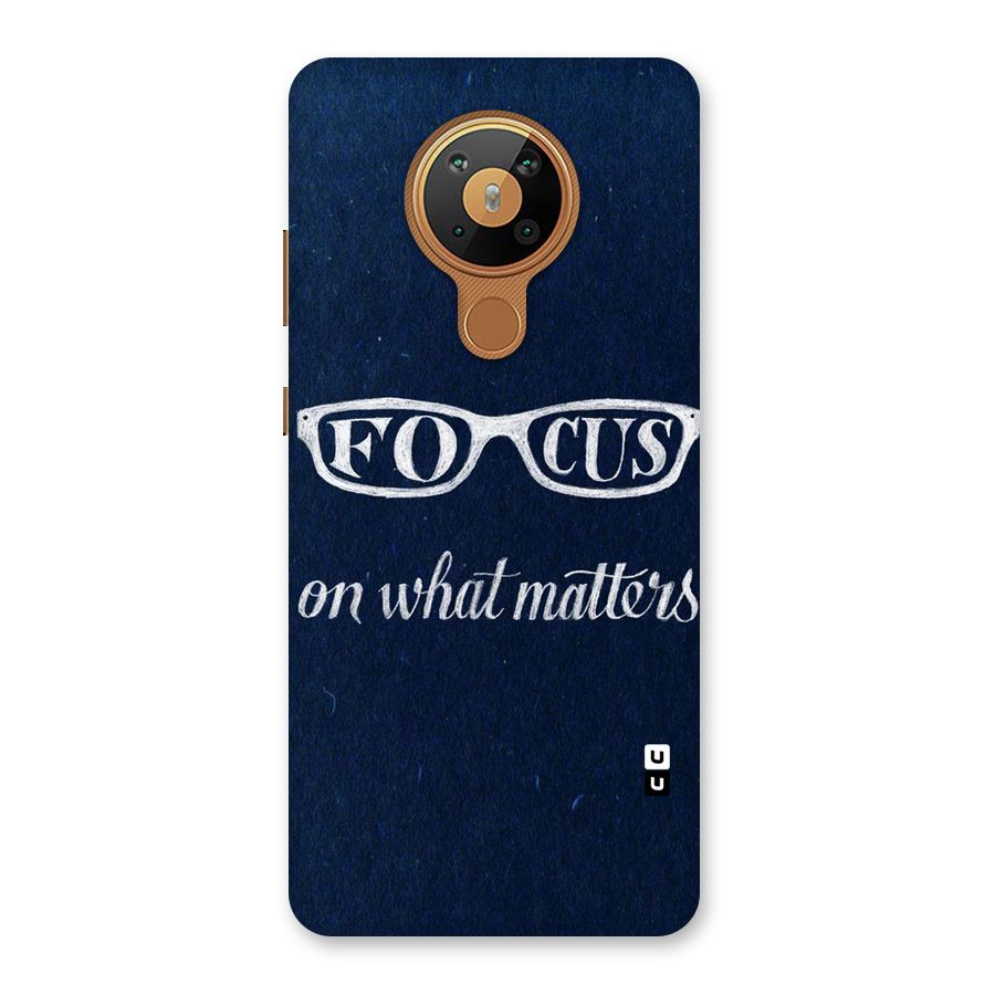 Focus Matters Back Case for Nokia 5.3
