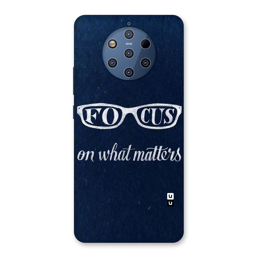 Focus Matters Back Case for Nokia 9 PureView