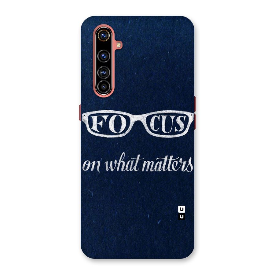 Focus Matters Back Case for Realme X50 Pro