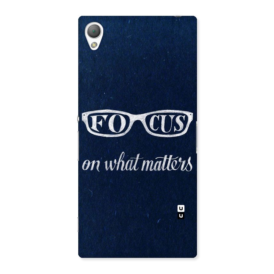Focus Matters Back Case for Sony Xperia Z3