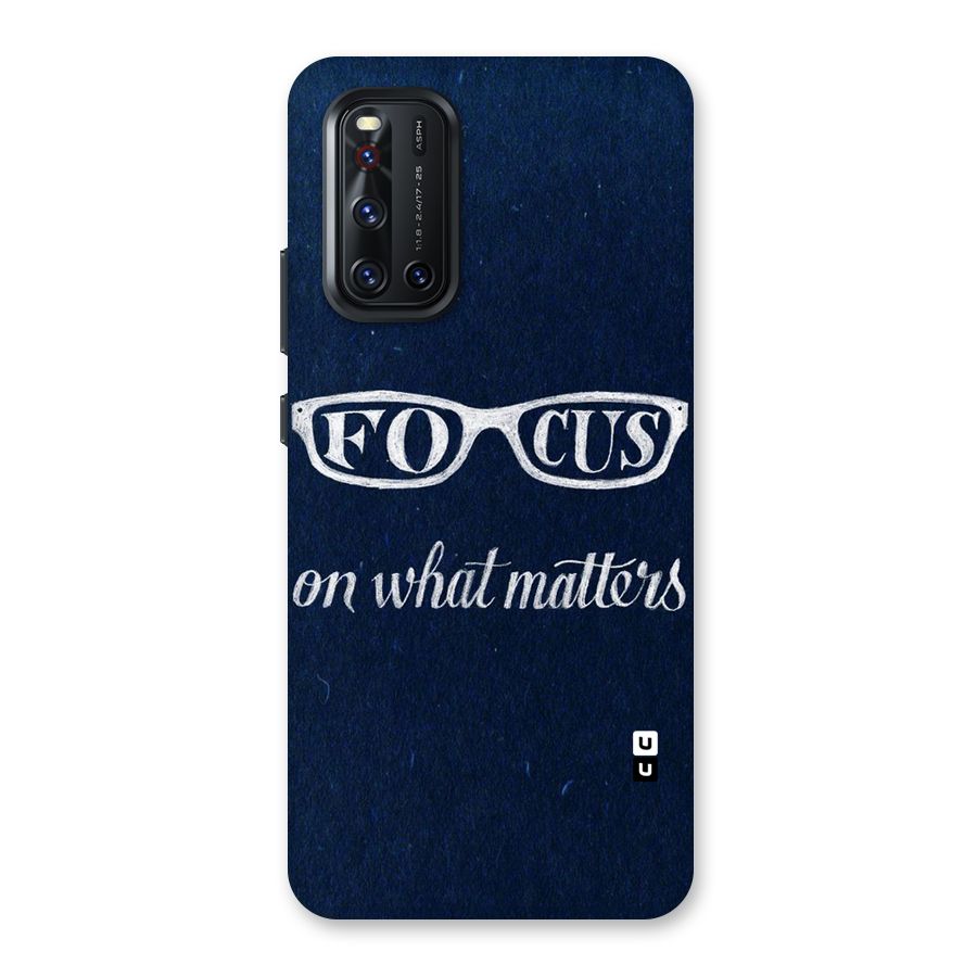 Focus Matters Back Case for Vivo V19