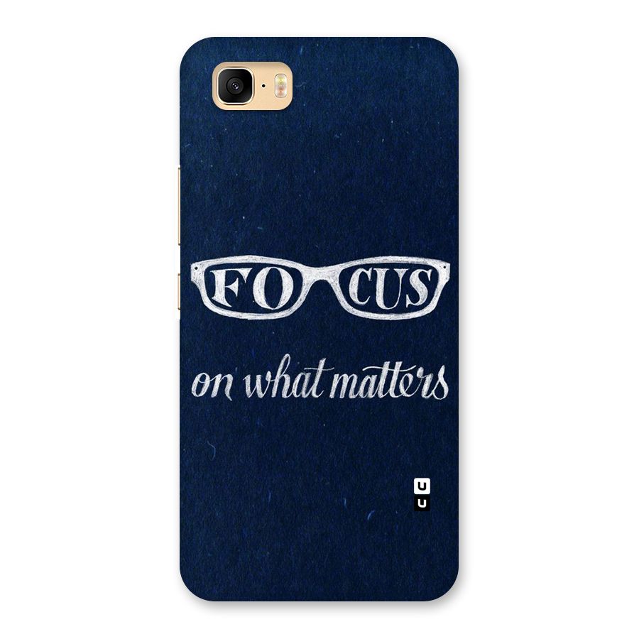 Focus Matters Back Case for Zenfone 3s Max