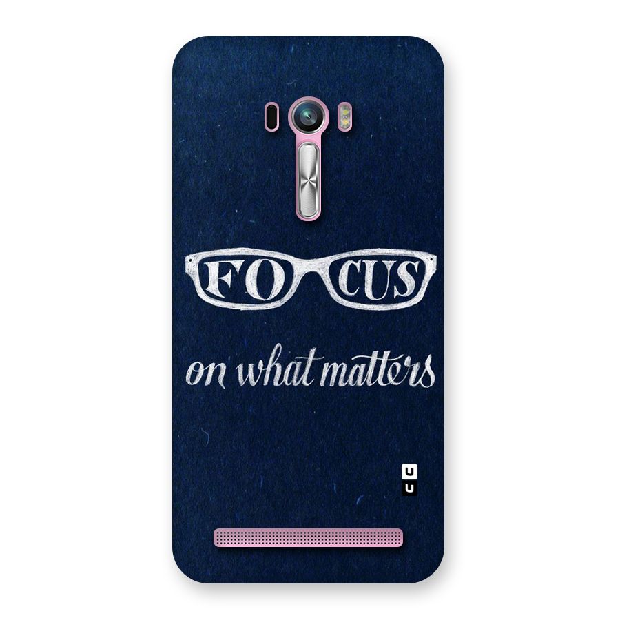 Focus Matters Back Case for Zenfone Selfie