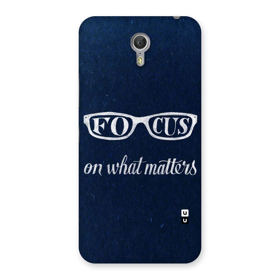 Focus Matters Back Case for Zuk Z1