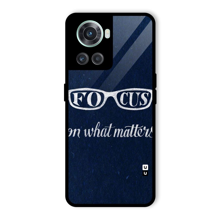 Focus Matters Glass Back Case for OnePlus 10R