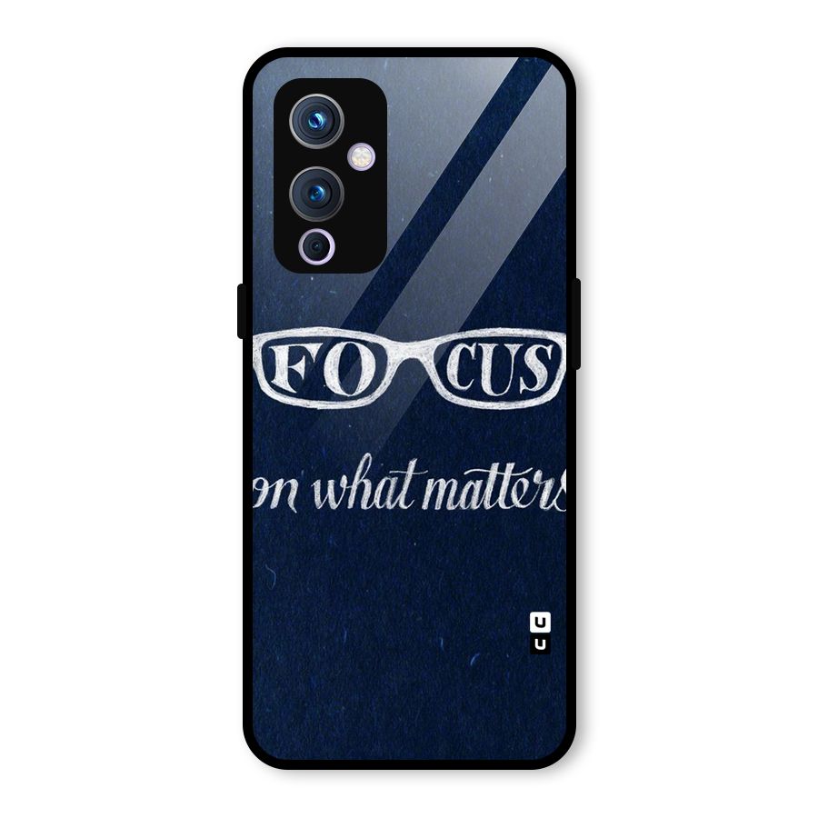 Focus Matters Glass Back Case for OnePlus 9