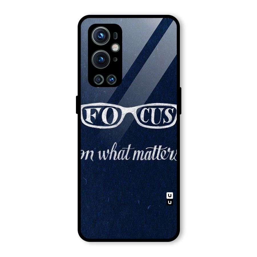 Focus Matters Glass Back Case for OnePlus 9 Pro