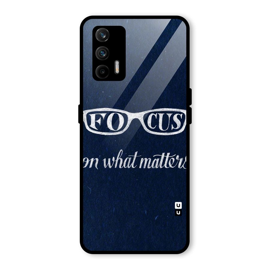 Focus Matters Glass Back Case for Realme GT 5G