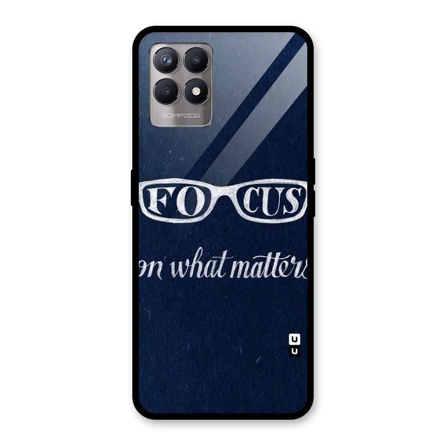 Focus Matters Glass Back Case for Realme Narzo 50