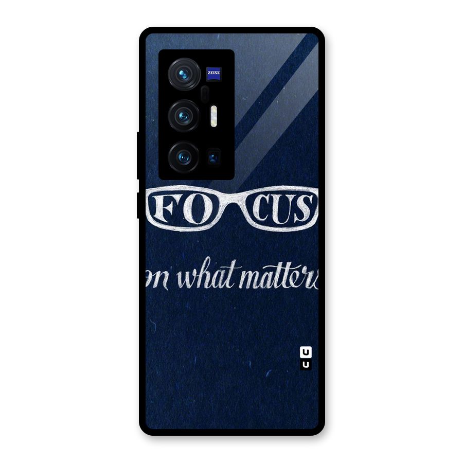 Focus Matters Glass Back Case for Vivo X70 Pro Plus