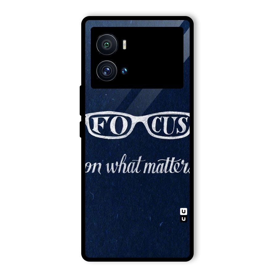 Focus Matters Glass Back Case for Vivo iQOO 9 Pro