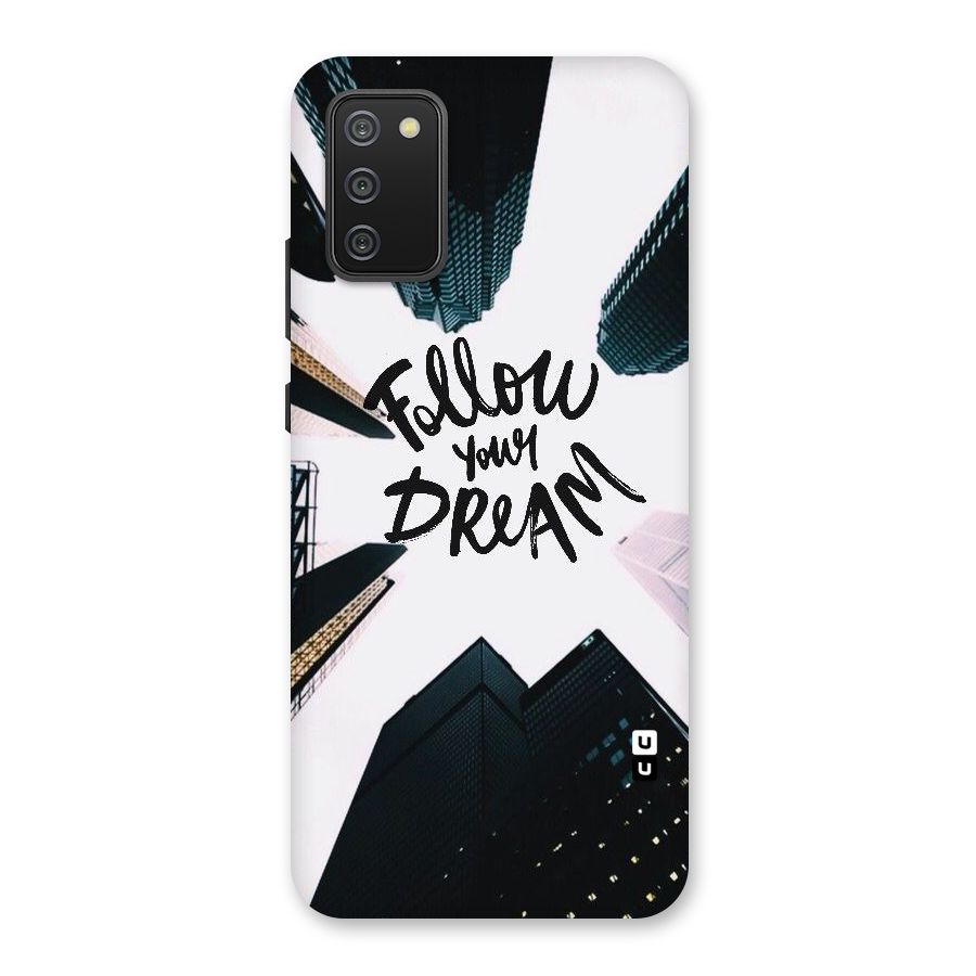 Follow Dream Back Case for Galaxy M02s