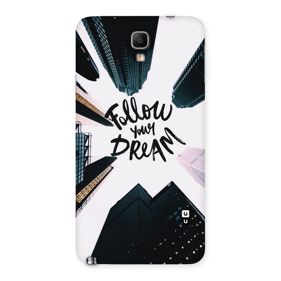 Follow Dream Back Case for Galaxy Note 3 Neo