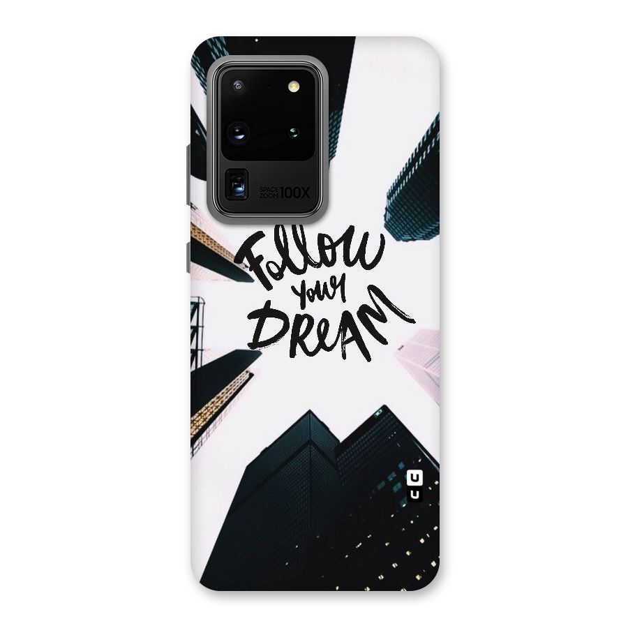 Follow Dream Back Case for Galaxy S20 Ultra