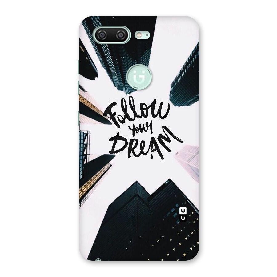 Follow Dream Back Case for Gionee S10