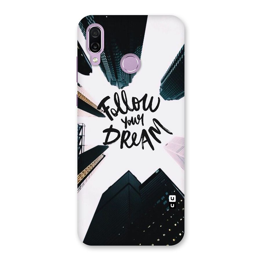 Follow Dream Back Case for Honor Play