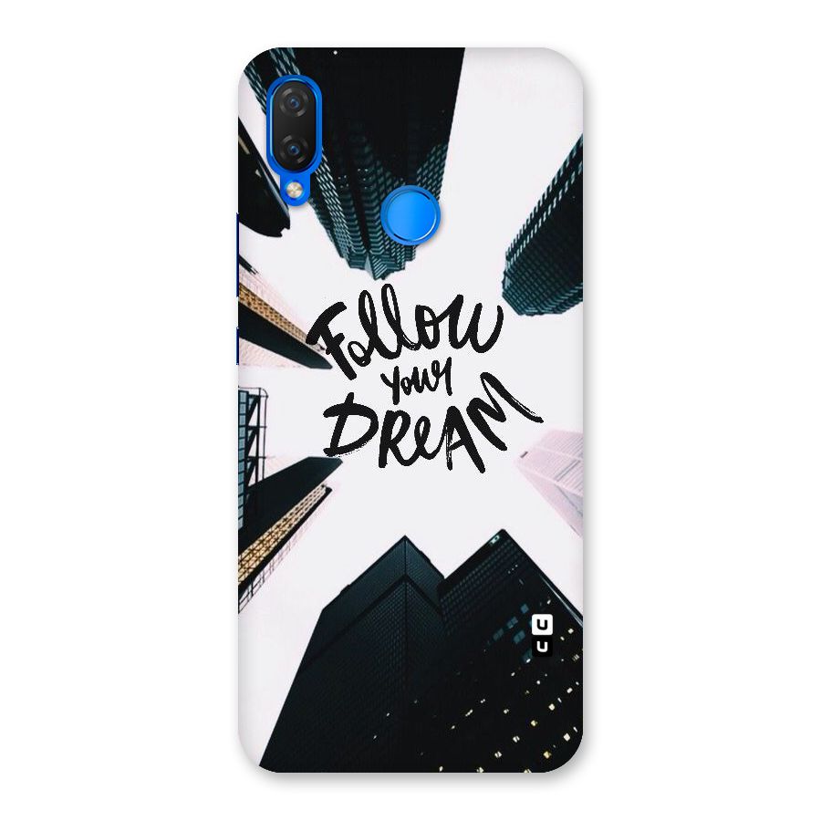 Follow Dream Back Case for Huawei P Smart+