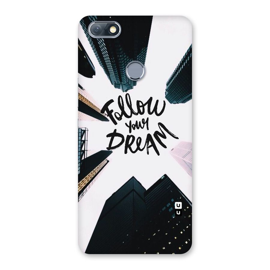 Follow Dream Back Case for Infinix Note 5
