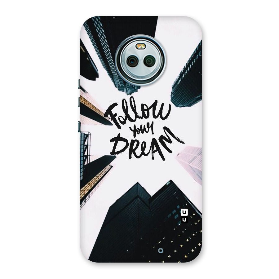 Follow Dream Back Case for Moto X4