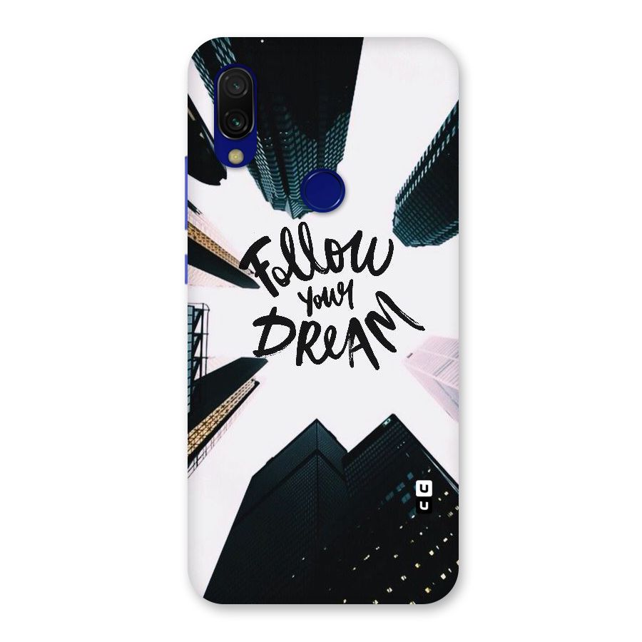 Follow Dream Back Case for Redmi 7