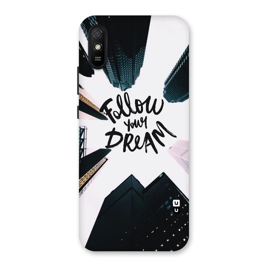 Follow Dream Back Case for Redmi 9A