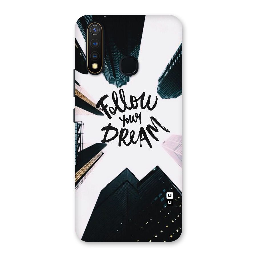 Follow Dream Back Case for Vivo U20