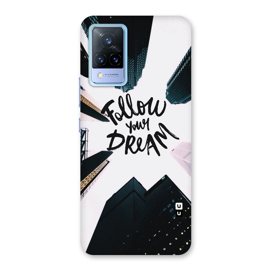 Follow Dream Back Case for Vivo V21 5G