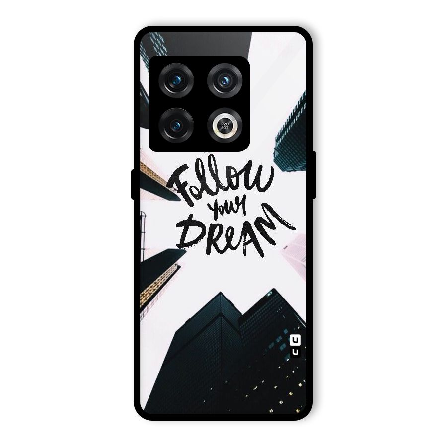 Follow Dream Glass Back Case for OnePlus 10 Pro 5G
