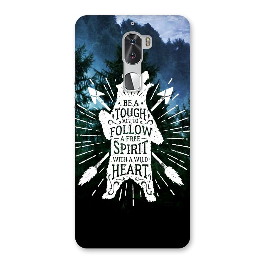 Follow Spirit Heart Back Case for Coolpad Cool 1