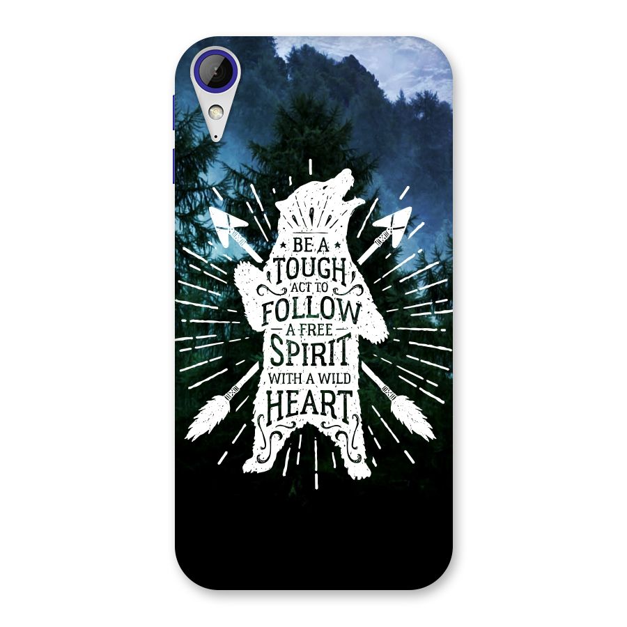 Follow Spirit Heart Back Case for Desire 830