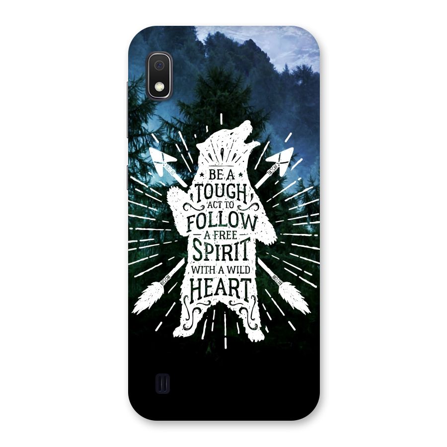 Follow Spirit Heart Back Case for Galaxy A10
