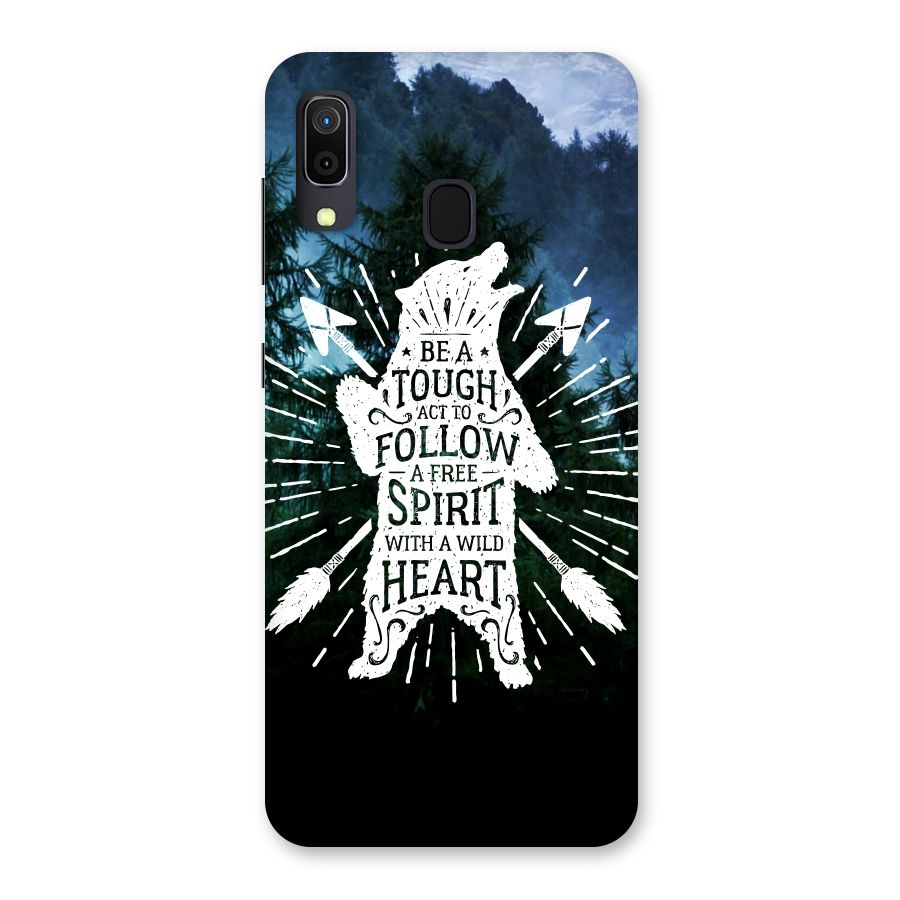 Follow Spirit Heart Back Case for Galaxy A30