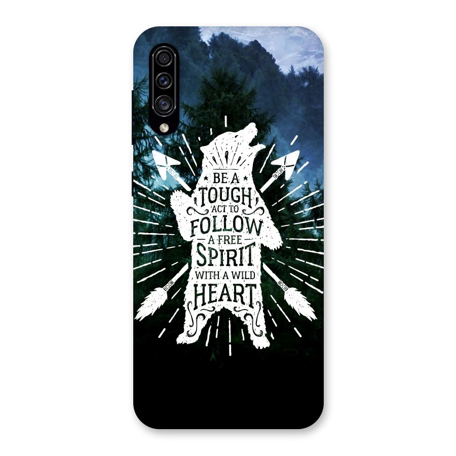 Follow Spirit Heart Back Case for Galaxy A30s