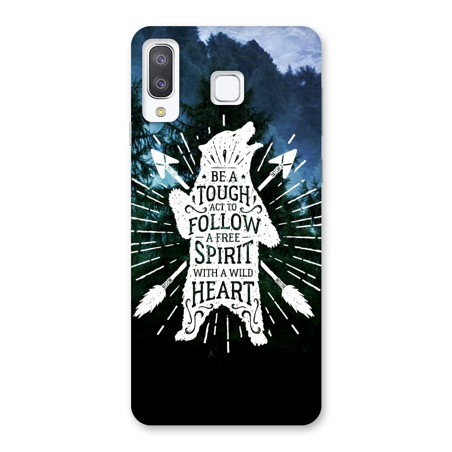 Follow Spirit Heart Back Case for Galaxy A8 Star