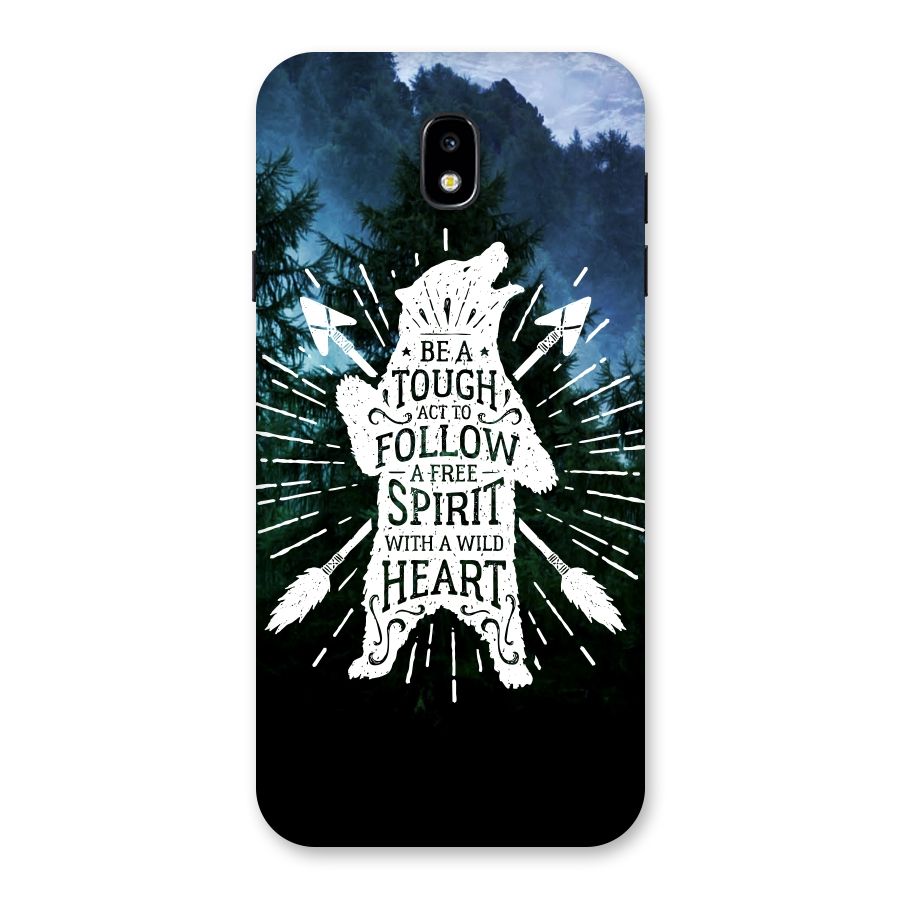 Follow Spirit Heart Back Case for Galaxy J7 Pro