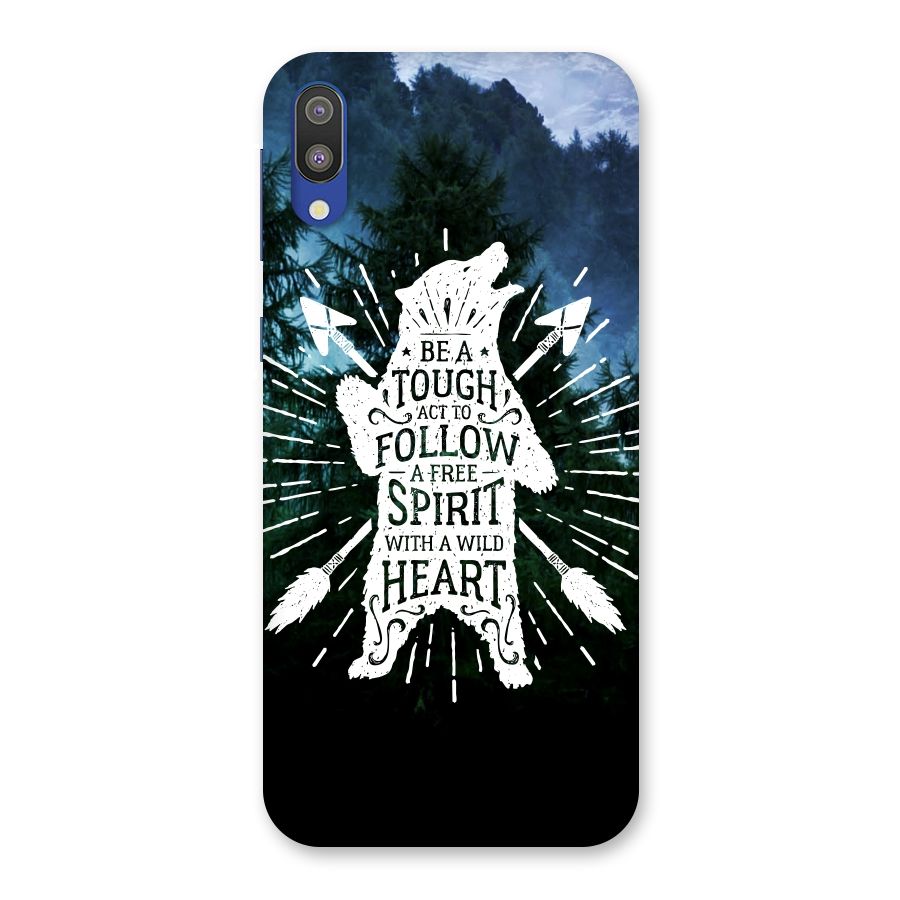 Follow Spirit Heart Back Case for Galaxy M10