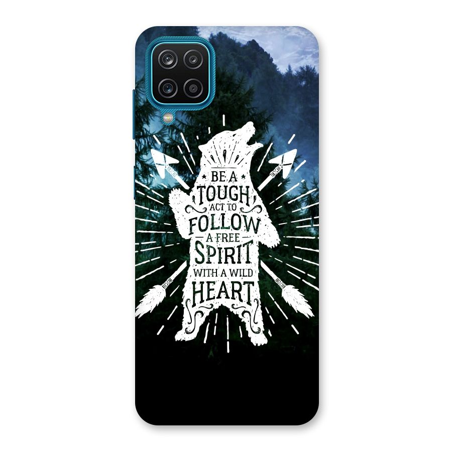 Follow Spirit Heart Back Case for Galaxy M12