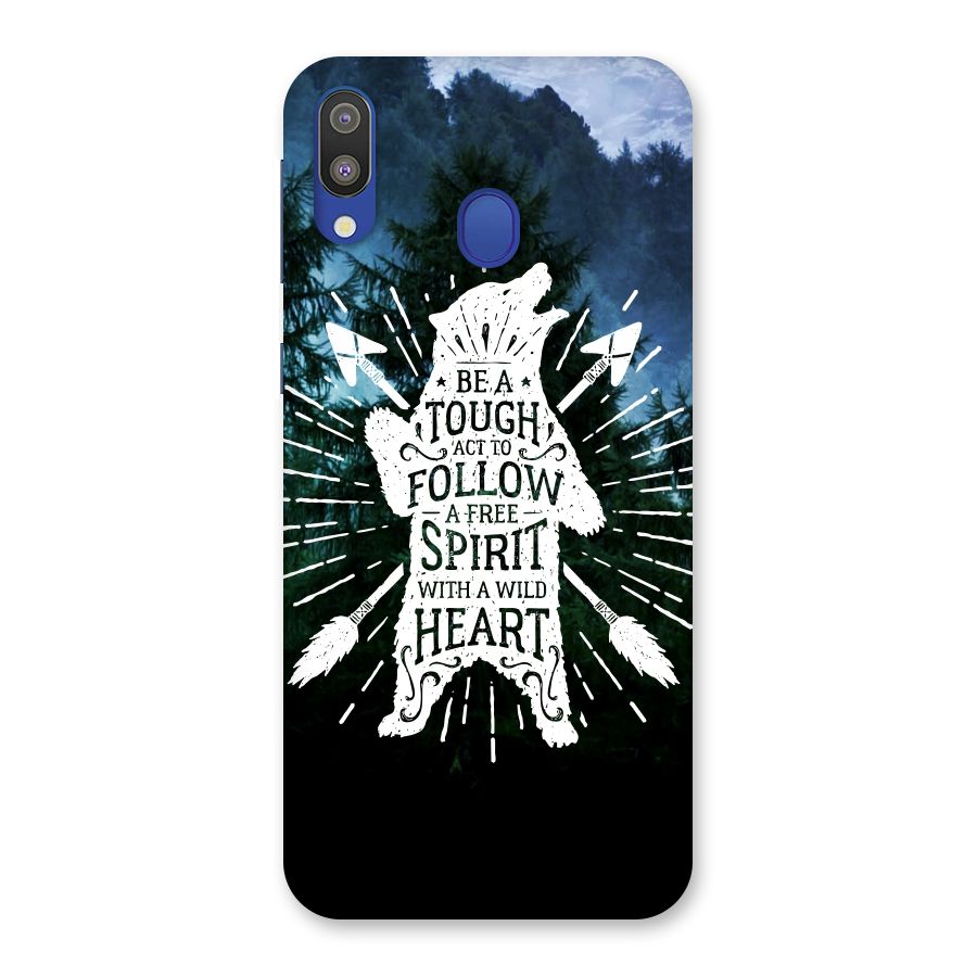 Follow Spirit Heart Back Case for Galaxy M20