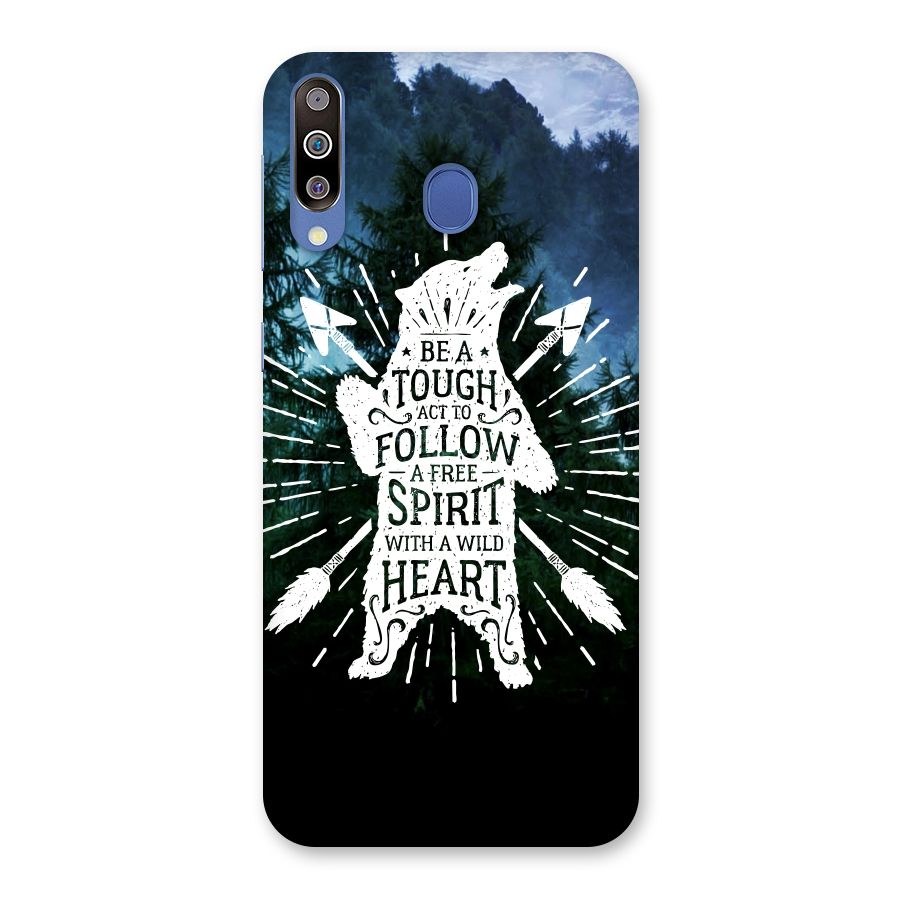 Follow Spirit Heart Back Case for Galaxy M30