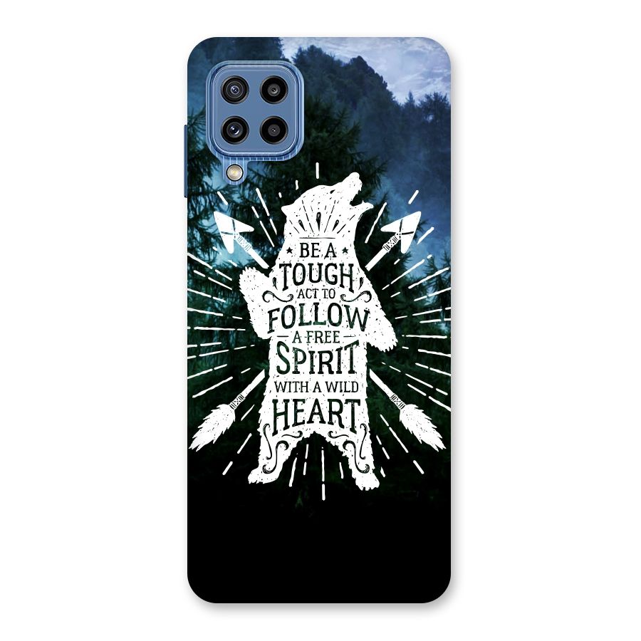 Follow Spirit Heart Back Case for Galaxy M32