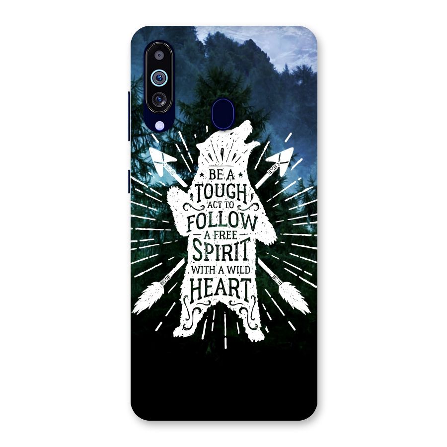 Follow Spirit Heart Back Case for Galaxy M40