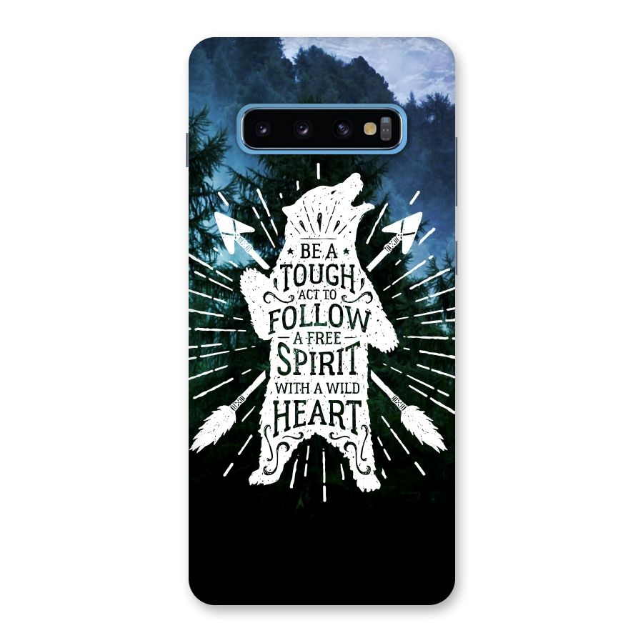 Follow Spirit Heart Back Case for Galaxy S10 Plus