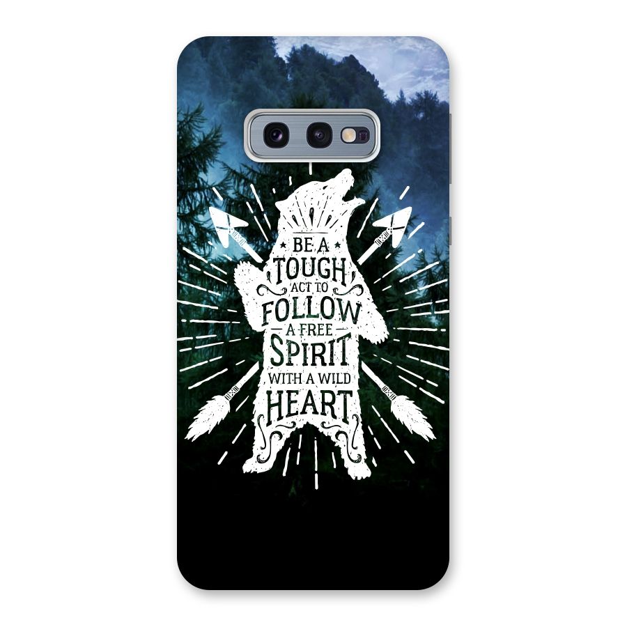 Follow Spirit Heart Back Case for Galaxy S10e