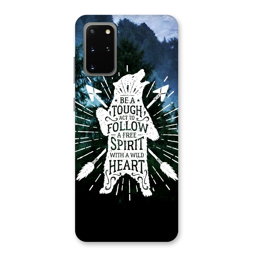 Follow Spirit Heart Back Case for Galaxy S20 Plus