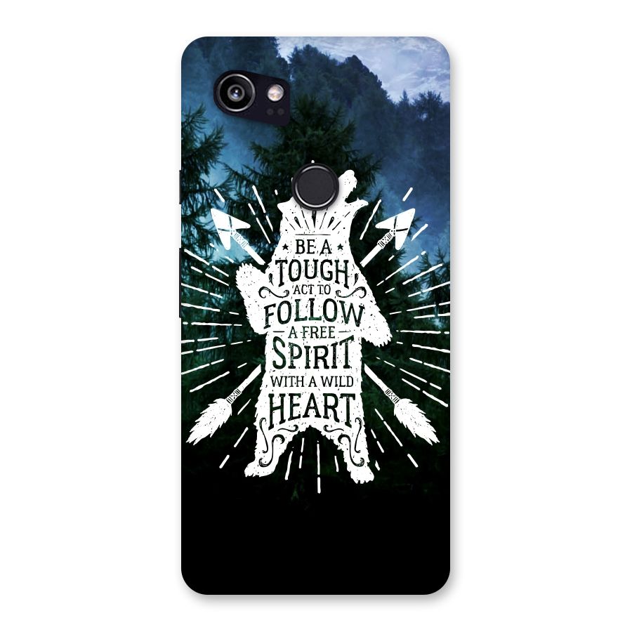 Follow Spirit Heart Back Case for Google Pixel 2 XL
