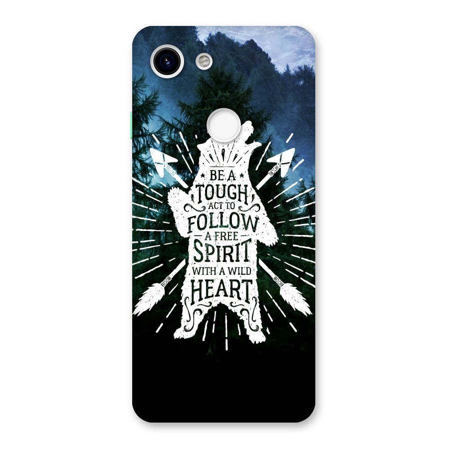 Follow Spirit Heart Back Case for Google Pixel 3