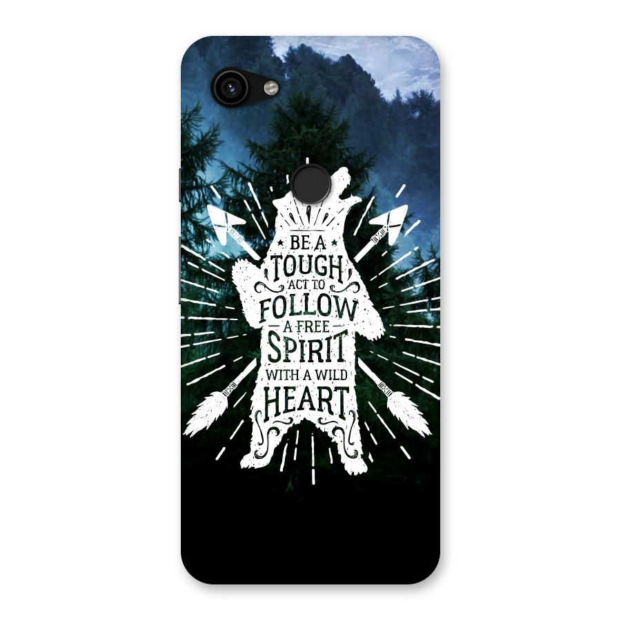 Follow Spirit Heart Back Case for Google Pixel 3a XL
