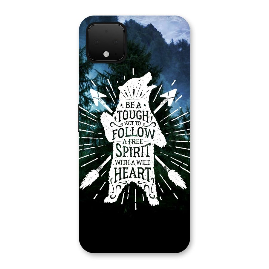 Follow Spirit Heart Back Case for Google Pixel 4 XL