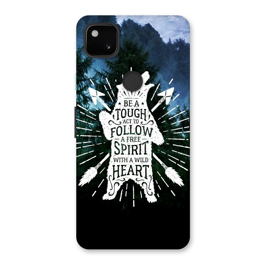 Follow Spirit Heart Back Case for Google Pixel 4a